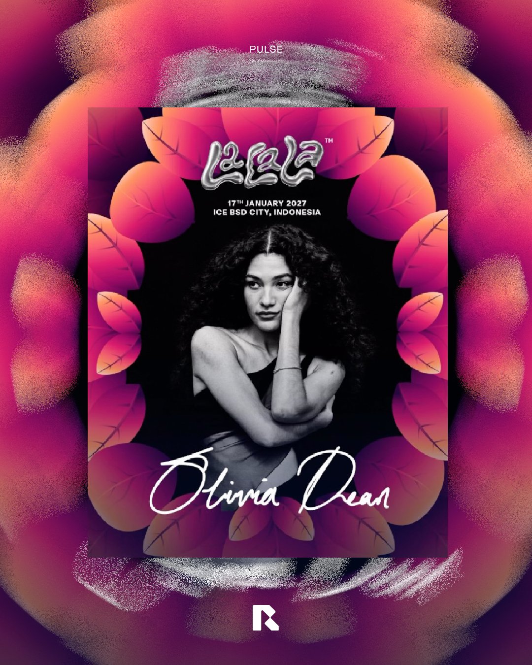 Poster Olivia Dean untuk LaLaLa 2027